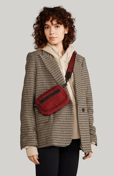 Botkier Cooper Nylon Camera Crossbody In Malbec