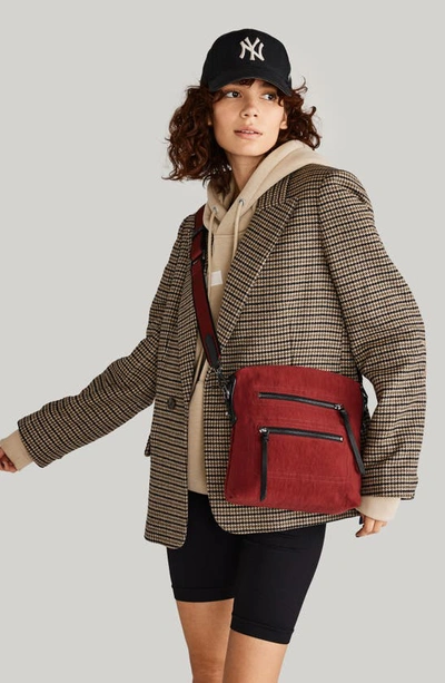 Botkier Chelsea Nylon Ns Crossbody In Malbec