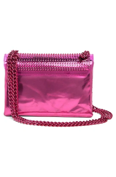 Shop Kurt Geiger Mini Brixton Lock Shoulder Bag In Pink