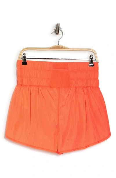 Shop Fp Movement The Way Home Shorts In Tangerine