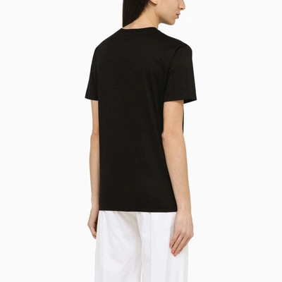 Shop Patou T-shirt With Logo In Black