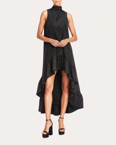 Shop One33 Social Women's Yolanda Ruffle High-low Gown In Black