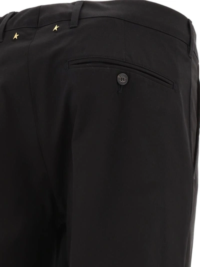 Shop Golden Goose "conrad" Trousers In Black