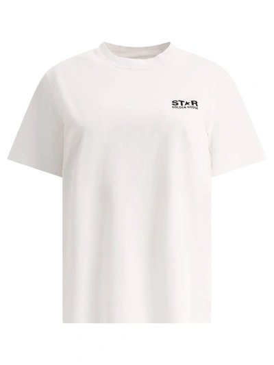 Shop Golden Goose "regular" T-shirt In White