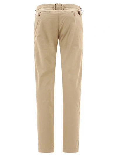 Shop Jacob Cohen "bobby" Trousers In Beige