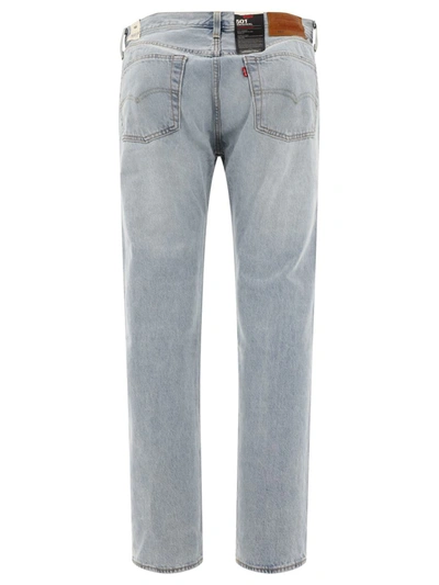 Shop Levi's 501® Original Fit Selvedge Jeans In Blue