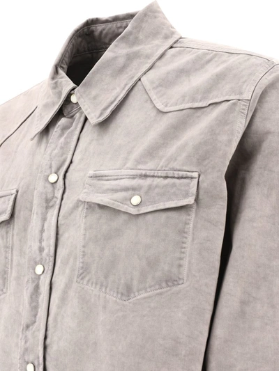 Shop Our Legacy "frontier" Overshirt In Grey