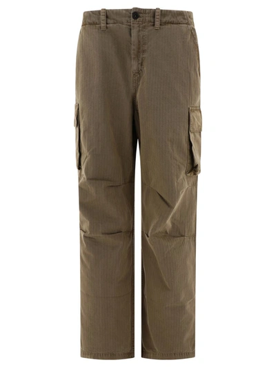 Shop Our Legacy "mount" Cargo Trousers In Green
