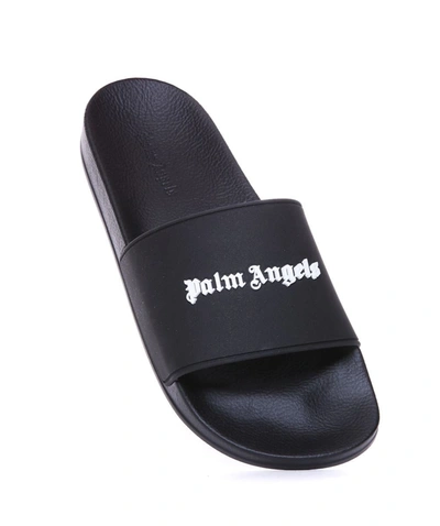 Shop Palm Angels Sandals In Black