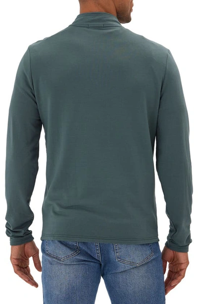 Shop Threads 4 Thought Kace Quarter Zip Pullover In Seagrass