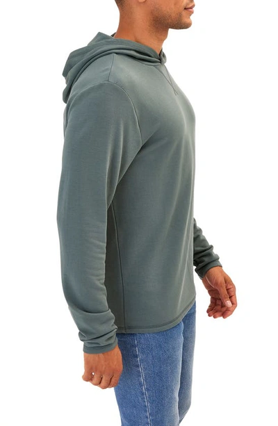 Threads 4 Thought Threads For Thought Dex Featherweight Pullover Hoodie In Seagrass