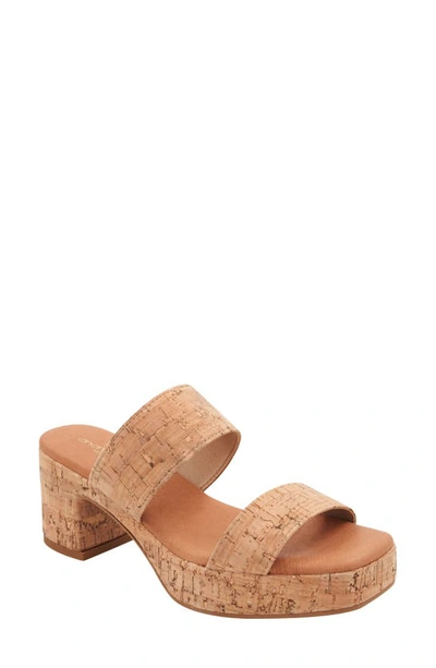 Shop Andre Assous Cairo Platform Sandal In Natural