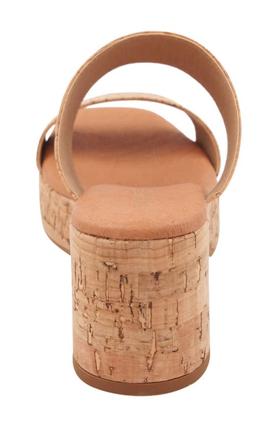 Andre Assous Cairo Platform Sandal In Natural