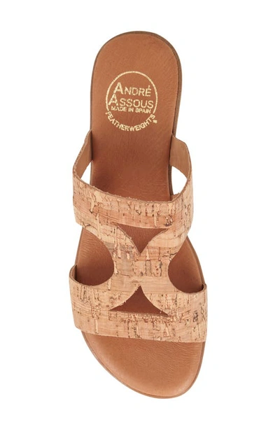 Shop Andre Assous Nailea Sandal In Natural