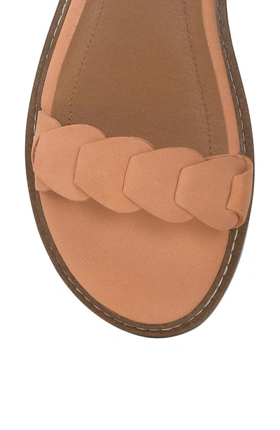 Shop Lucky Brand Kyndall Ankle Strap Sandal In Tangerine Glanbk