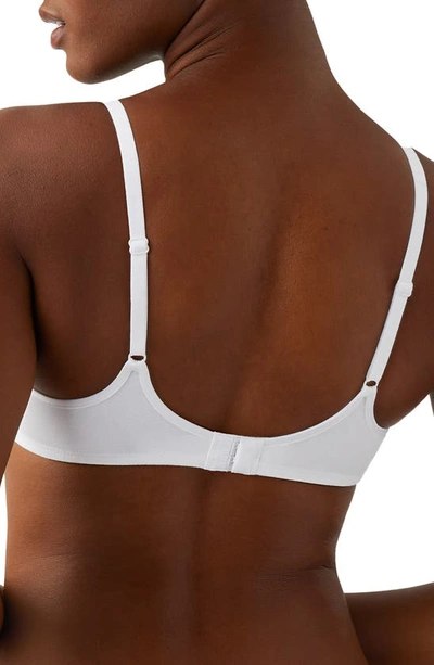 B.tempt'd By Wacoal Cotton To A Tee Underwire Unlined Bra In White