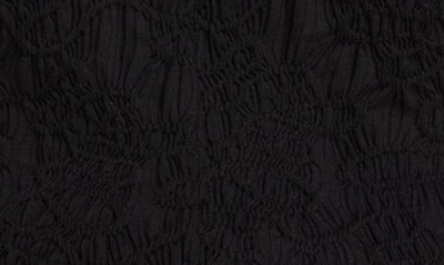 Shop Isabel Marant Floride Ruched Long Sleeve Top In Black