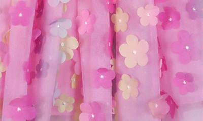 Shop Zunie Kids' Unicorn Sequin Bodice Party Dress In Pink Multi