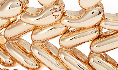Shop Roxanne Assoulin The Golden Age Set Of 3 Bracelets In Shiny Gold