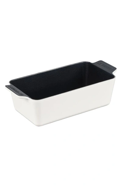 Shop Le Creuset Cast Iron Loaf Pan In White