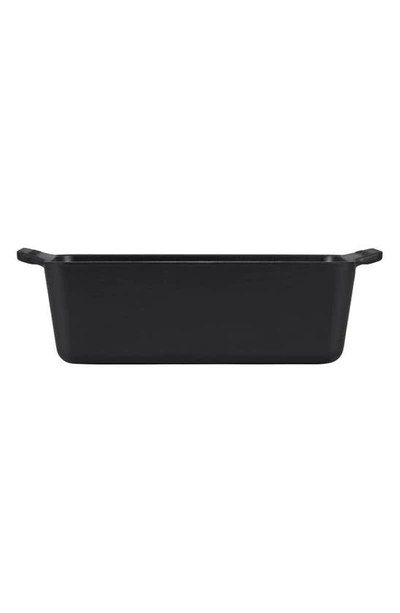 Le Creuset Cast Iron Loaf Pan In Licorice