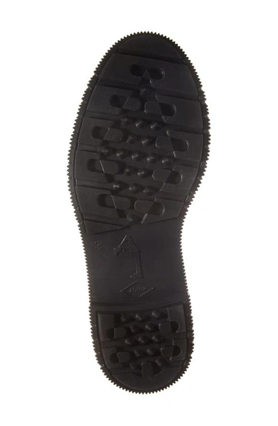 Adieu Creeper Sole Lace-up Boot In Black