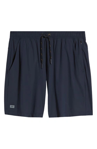 Rhone Forward 7-inch Running Shorts In True Navy