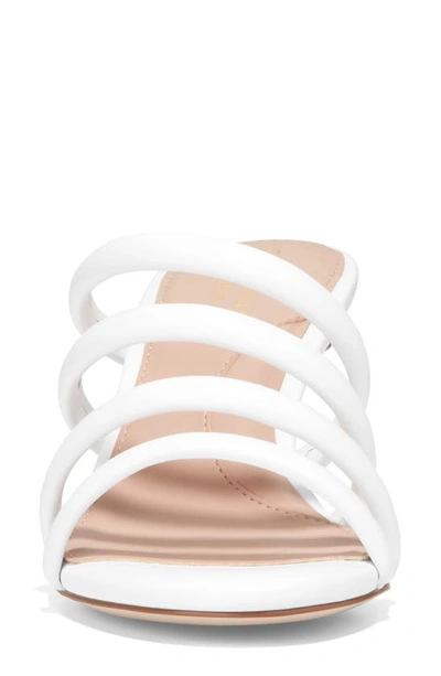 Shop Cole Haan Adella Strappy Sandal In White Ltr