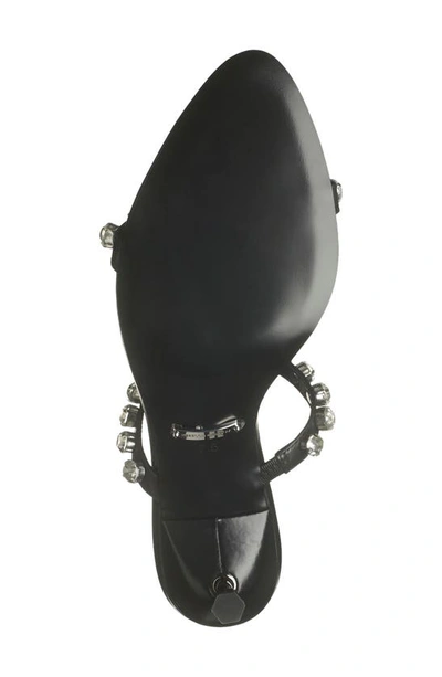 Shop Rebecca Minkoff Juliana Crystal Sandal In Black