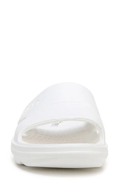 Shop Ryka Rykä Restore Slide Sandal In White