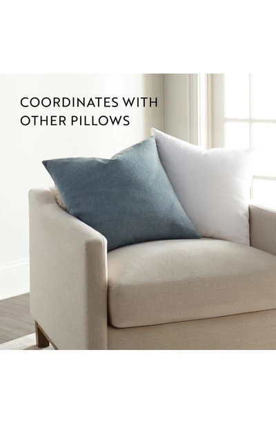 Ienjoy Home Stone Washed Cotton Throw Pillow In Navy