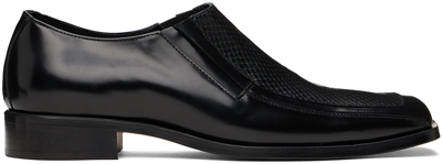 Shop Filippa K Black Leather Loafers