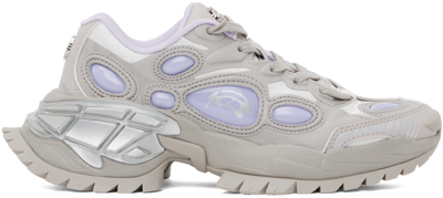 Shop Rombaut Gray Nucleo Sneakers In Lavender