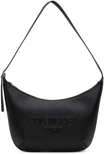 Shop Balenciaga Black Mary-kate Sling Bag In 1000 Black