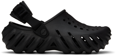 Shop Crocs Black Echo Clogs