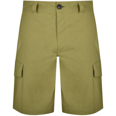Shop Paul Smith Cargo Shorts Green