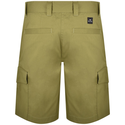 Shop Paul Smith Cargo Shorts Green