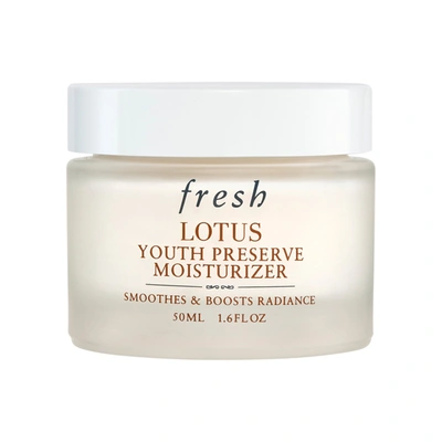 Shop Fresh Lotus Youth Preserve Line And Texture Smoothing Moisturizer In Default Title