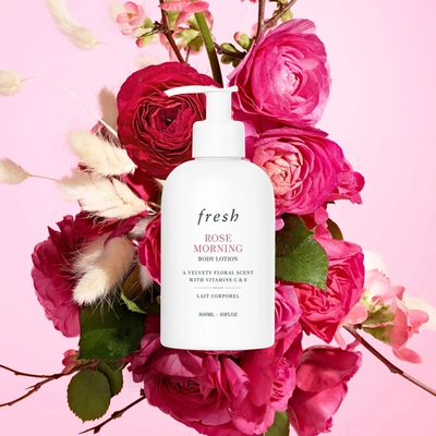 Shop Fresh Rose Morning Body Lotion In Default Title