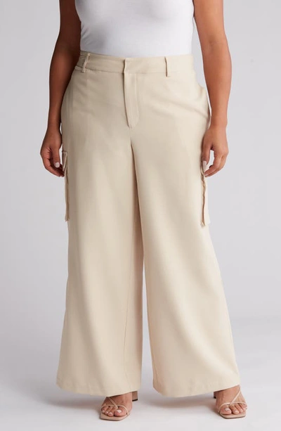 Shop By Design Aaliyah Cargo Pants In Sand