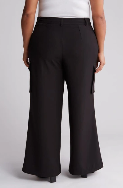 By Design Aaliyah Cargo Pants In Black