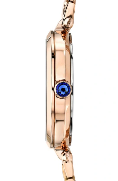 Shop Porsamo Bleu Natalie Bracelet Watch, 36mm In Rose