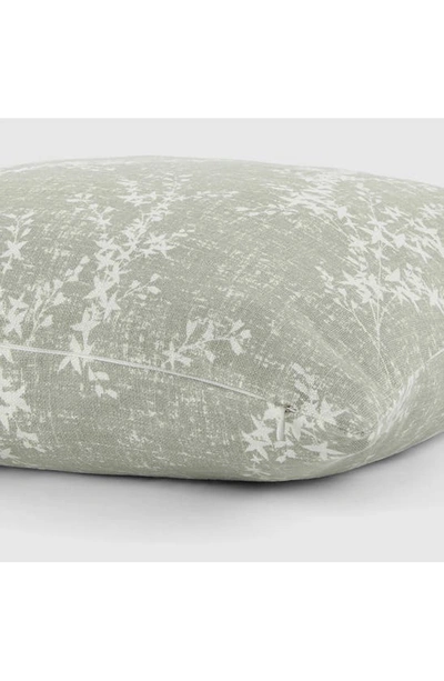 Ienjoy Home Willow Cotton Throw Pillow In Green Mist