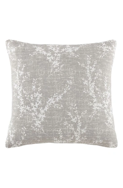 Shop Ienjoy Home Willow Cotton Throw Pillow In Light Gray
