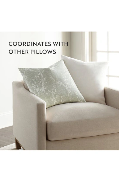 Ienjoy Home Willow Cotton Throw Pillow In Green Mist