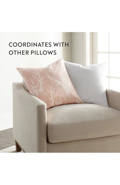 Ienjoy Home Willow Cotton Throw Pillow In Rose