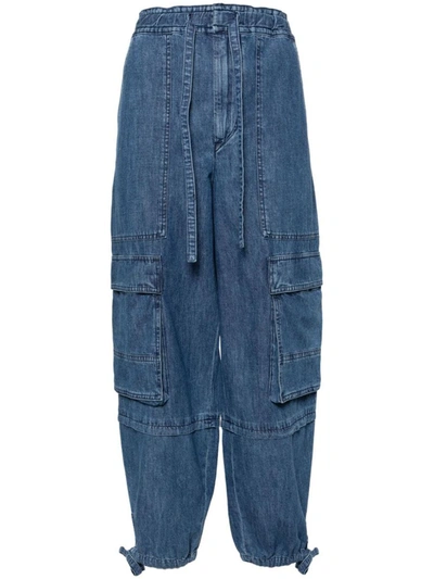 Shop Isabel Marant Étoile 'ivy' Trousers In Blue