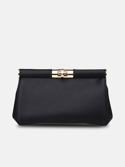 Shop Dolce & Gabbana Black Silk Blend Bag