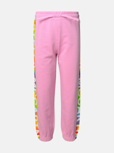 Shop Stella Mccartney Pink Cotton Pants