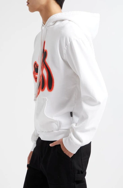 Noon Goons X Disney Goofball Fleece Graphic Hoodie In White